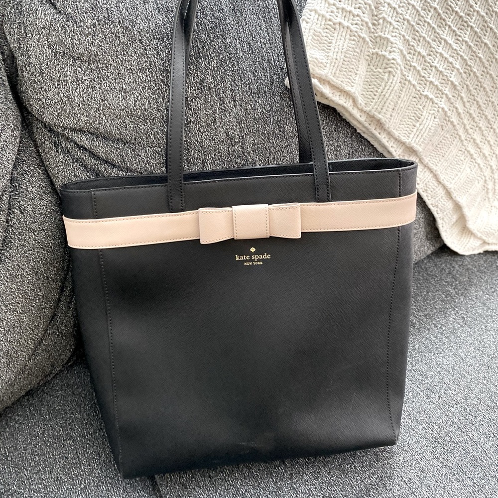 Kate Spade black bag with bow